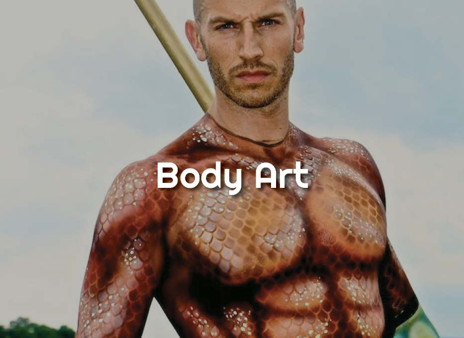 amazing men body art